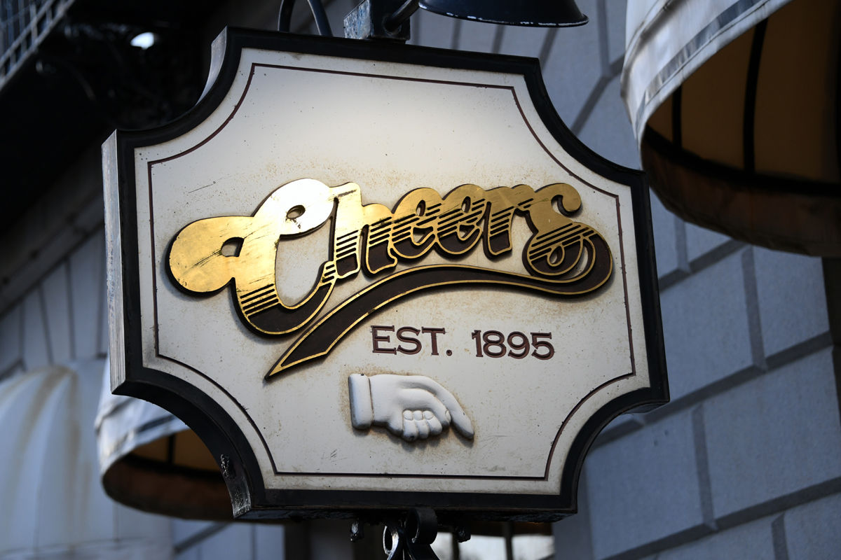 177 The Boston pub that inspired the fictional bar in the NBC sitcom, Cheers, is a real bar in the basement of the Hampshire House in Boston..jpg